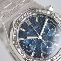 Superclone montres menwatch aps montre pour homme lumineux mécanique qualité luxe ap haut poignet montres pour hommes montres de luxe diamant montre pour homme boîte de montre chronog MTGS