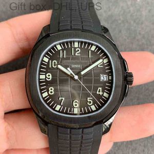 Superclone ZF Grenade Nautilus Steel King -serie Black Automatic Mechanical Men's Watch Cal 324 Beweging Luminous QQUU