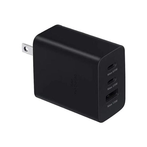 Adaptateur de chargeur ultra-rapide 65W Charge rapide 3 ports USB C Cubes de téléphone portable PD Power Cube pour Samsung S22 EU US UK PLUG avec boîte de vente au détail