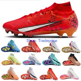 Superfly 9 Dream Speed 7 Chaussures de football pour hommes et enfants Crampons Lite Crimson Pale Ivoire Bright Mandarin Progress Boys Baltic Blue Youth Football Boots