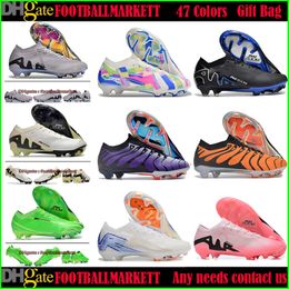 Nouvelle élite FG Soccer Shoes Boots Cleats for Mens Women enfants Childs Youth Low Top Football de Crampons Scarpe Da Calcio FusschballSchuhe Botas Futbol Ronaldo Mbappe CR7