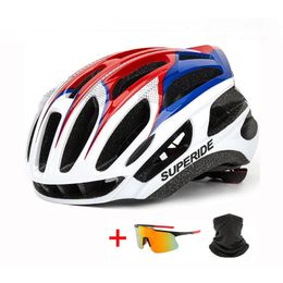 SUPERIDE Integrallymolded Mountain Road Bike Casco Deportes Racing Montar Ciclismo Hombres Mujeres Ultraligero MTB Bicicleta 240312