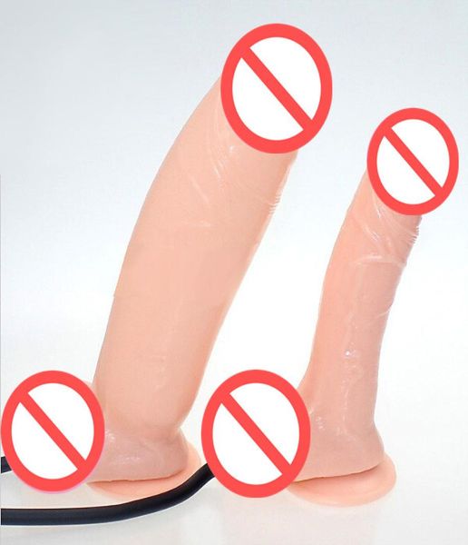 Superior 75039039 Consolador inflable consolador grande ventosa realista pene juguetes sexuales para mujer Sex Shop Correa en producto sexual 1370964