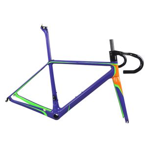 Superlight V Brake Road Bike Frame FM629 Koolstofvezel T1000 BB86 BODEMBRAAP MAX TYRE 700X28C