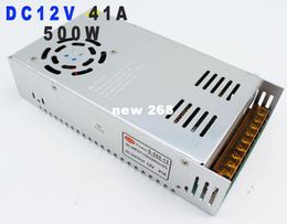 Freeshipping Supernova Sale Switching Power Supply 12 V 41A 500 W LED Indoor LED Driver AC110 / 220V voor Strip Lampen Groothandel 1pcs / lot