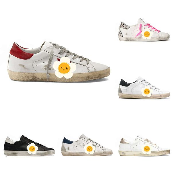Superstar Casual Chaussures Golden Super Goose Designer Chaussures Star Italie Marque Baskets Super Star Luxe Dirtys Sequin Blanc Do-old Dirty Outdoo