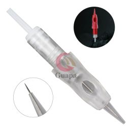 Supplies 10 / 20pcs Tatouage à aiguille à aiguille avec membrane de sécurité pour tatouage numérique Hine Micoblading Nano / ombre Brows Permanent Maquillage