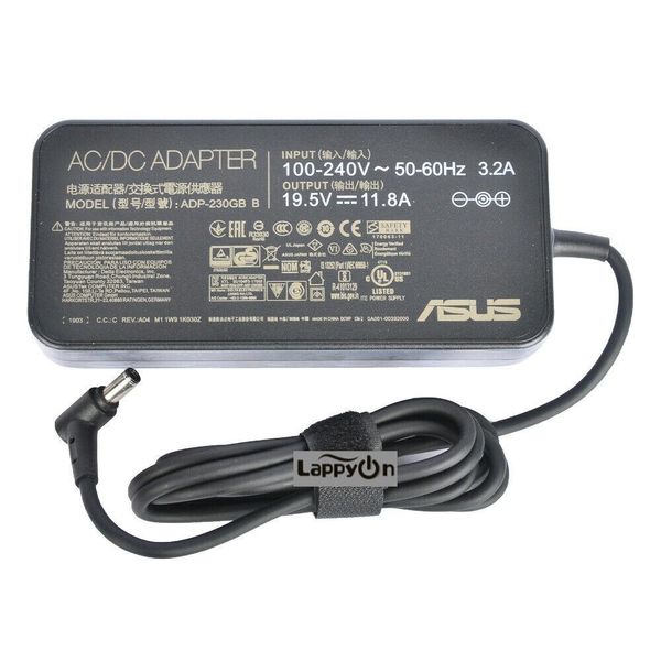 Supplies 19.5V 11.8A 230W 6.0 * 3,7 mm ASUS GAMING ordinateur portable Adaptateur Adaptateur pour A15 ROG Strix G15 G512LV ADP230GB B