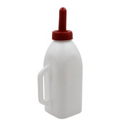 Supplies Bouteille d'alimentation de lait de veau 2L avec mamelon de bouteille de mouton support de bouteille de trait d'alimentation