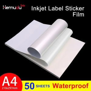 Levert 50 vellen A4 Inkjet Printer Copier Craft Film zelfklevende sticker label Matte Surface Film Sheet