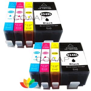 Levert 8x compatibele HP 934 935 XL Ink -cartridges voor HP OfficeJet Pro 6230 6835 Eallinone -printer