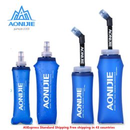 Supplies Aonijie pliable silicone flask flacon d'eau bouteille extérieure voyageur Sport Running Kettle Hydratation Pack Bac