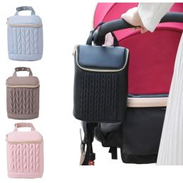 Supplies Baby Stoller Sac avec bretelles réglables pour sac de maternité avec sac à biberon isolé pour la garderie des mamans qui allaitent ou voyage