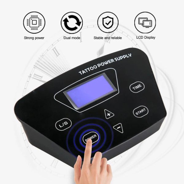 Supplies Biomaser Professional P300 Tattoo Power Alimentation Digital Tattoo Power Dispositif LCD Hines