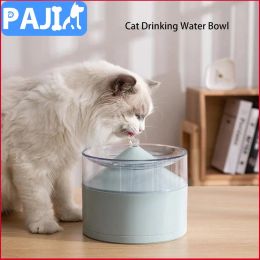 Fournitures Fontaine d'eau pour chat Distributeur d'eau automatique pour animaux de compagnie Bol à boire pour chien Distributeur d'eau Pubby Fontaine à boire pour chaton Source d'eau pour animaux de compagnie