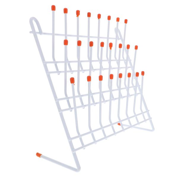 Supplies Drying Racktube Test Laboratoire de verrerie de verrerie drainage Racks MetalHolder Glass Labs Beaker Stand Labware Cup Ustensiles