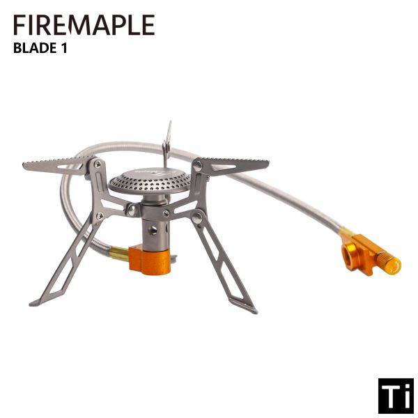 Suministros Fire Maple Titanium STOve FMS117T Ultralight Outdoor Camping Hojos de senderismo Furnace de gas de gas de viaje ligero quemadores portátiles