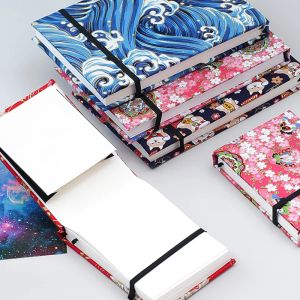 Levert Japan 300g Katoen Aquarel Papier Tekenboek 200x135mm Hot Stamping Schetsboek Schilderen Reizen Hand Boek schetsblok