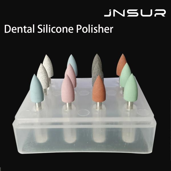 Supplies JNSUR 12PCS / BOX D dentisterie Composite Polishing Kit For Lowspeed Pice Pice Dent Poloner Silicone Dentists Goods Tools Lab