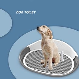 Benodigdheden Groot formaat hondentoilet Potje Puppy kattenbak Plastraining Ondersteektoilet Gemakkelijk schoon te maken huisdiertoilet Huisdierproduct