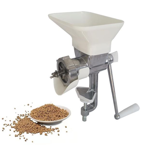 Supplies Manual Feed Pullet Machine petits animaux aliments alimentaires Granulather Fish Bird Chog Dog Feed Feed Pellet Making Traitement Tool