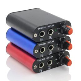 Supplies Mini Tattoo Power Supply 1pcs Professional Black/red/blue Power Supply for Tattoo Rotary Hine Gun Tattoo Tool Free Shipping