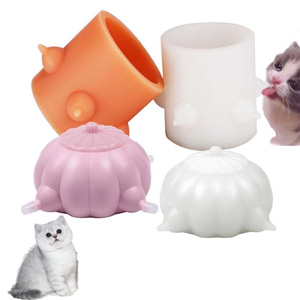 Fournitures de nouvelle génération pour bébé, bol à lait à bulles, tétine en Silicone pour chiots/chiens/chats nouveau-nés, distributeur d'eau et de lait, distributeur de nourriture