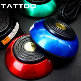 Fournit un interrupteur de pédale de tatouage en alliage en alliage en aluminium tactile premium 360 pour l'alimentation de tatouage