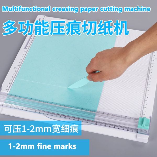 Supplies Paper Trimmer Scoring Board Crater Paper Cutter Photo Scrapbook Blades Cutting Machine Pliage et marqueur pour photo