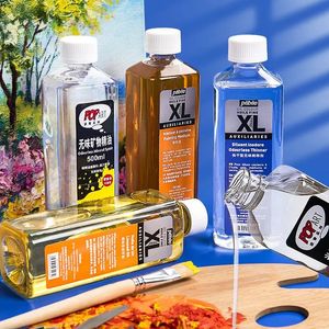 Supplies Pebeo 500 ml Ölfarbenverdünner, farblose und geruchlose Ölfarbe, mittelgroß, Kunstbedarf, Malwerkzeuge, Ölfarbe, Additiv, Zeichenkunst