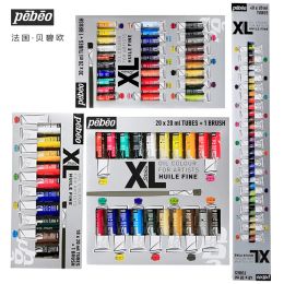 Pebeo XL Studio 40/30/20/10 kleuren 20ML HighCapacity Tube olieverfsets Professioneel voor kunstenaarstekening Kleurkunstbenodigdheden