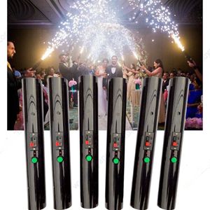 Fournitures réutilisables à main fontaine feux d'artifice pyrotechnique sûr froid Pyro scène système de tir tireur mariage fête d'anniversaire DJ entrée LL