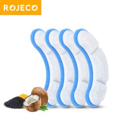 ROJECO Filtre de Remplacement pour Fontaine à Eau pour Chat Filtre à Charbon d'eau à Charbon Actif pour Chats Fontaine à Boire Automatique pour Animaux de Compagnie