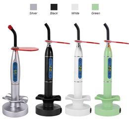 Levert draadloos LED Dental Curing Light Device Blue Ray Dental Polymerized Resin Dentistry Material Cured Lamp Dentist Clinic Machine