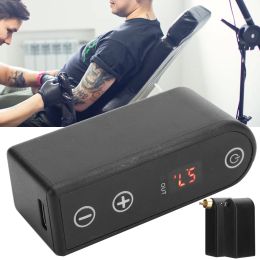 Levert Wireless Tattoo Hine Voeding Grote capaciteit Digitale display DC Interface Tattoo Hine Battery Levers 2000 MAH