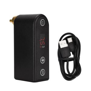 Levert Wireless Tattoo Power Supply Tattoo Hine Battery Pack LCD 2000 MAH Capaciteit Tattoo -benodigdheden voor Rotary Tattoo Hine