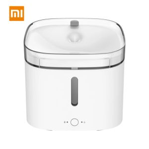 Suministros Xiaomi Mijia Alimentador de agua inteligente para mascotas para máquina de beber para perros y gatos 2L de gran capacidad Trabaja con la aplicación Mijia control inteligente