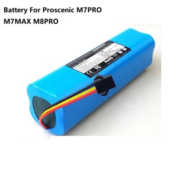 Suministro 5600mAh 6800mAh batería para proscénico M7Pro M7MAX M8PRO Cleaner M7 Max M8 Pro New Liion 18650 Pack 14.4V 14.8V Parte