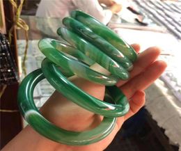 Supply Sieraden Jade Zijde Jade Agaat Jade Armband Cilindrische Damesarmband5575367