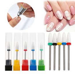 Tête de meulage en céramique pour ongles, tête de maïs, accessoires de broyeur à ongles électrique, tête de meulage, outils spéciaux