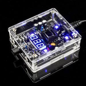 Supply Nieuwe Transparante LED Tattoo Voeding Dazzle Acryl Professionele Power Rotary Tattoo Machines Pen Coil Make-up Tattoo Supply