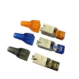 Fourniture sept types de plug cristal gratuit Cat7 Plug de réseau blindé FTP Jumper non tension de connecteur Test