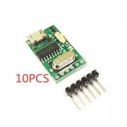 Levert 100% nieuwe 10 stcs USB naar TTL Converter Micro UART -module CH340G CH340 3.3V 5V Switch voor Downloader Pro Mini