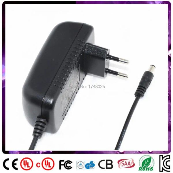 Alimentation 24 V 0,75A Adaptateur d'alimentation CC 24 Volt 0,75 AMP 750MA Entrée d'alimentation AC 100240V 5,5x2,1 mm Transformateur de puissance