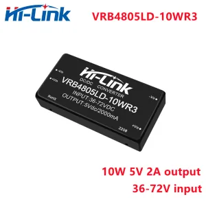 Suministro de envío gratis 2 unids/lote 3672V a 5V 2A VRB4805LD10WR3 DCDC fuente de alimentación transformador de voltaje módulo convertidor Buck PCB de fábrica