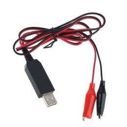 Fournitures AA AAA USB 5V à 3V Câble de clip de dépassement fixe