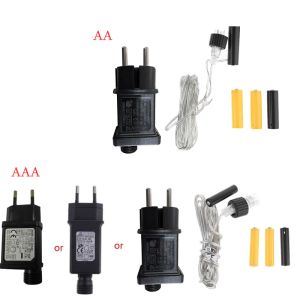 Alimentation Batterie AA AA AAA Remplacer 2x 3x AA AA AAA Alimentation du câble d'alimentation pour le jouet électrique LED à LED radio