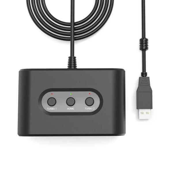 Adaptateur double Port USB MayFlash, fournitures pour N64 vers PC pour contrôleur de manette de jeu Switch/NS