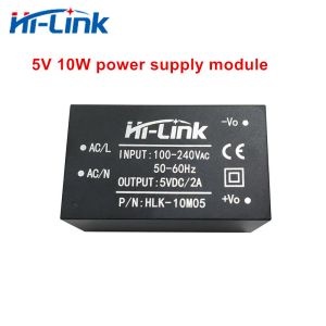 HiLink – module d'alimentation électrique à commutation isolée, 2 pièces, 5V, 10W, 2a, AC, DC, livraison gratuite