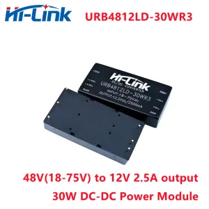 Fournit le ménage en stock 48V à 12V 2,5A Sortie DCDC MODULE D'ALIMENTATION DU CUTRATION URB4812LD30WR3 Convertisseur isolé pour le compteur électrique